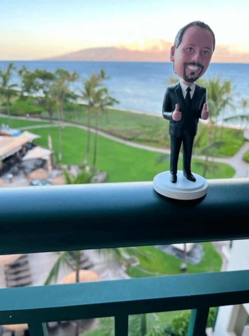 Little Danny visiting Maui at the Westin Ocean Villas Resorts North