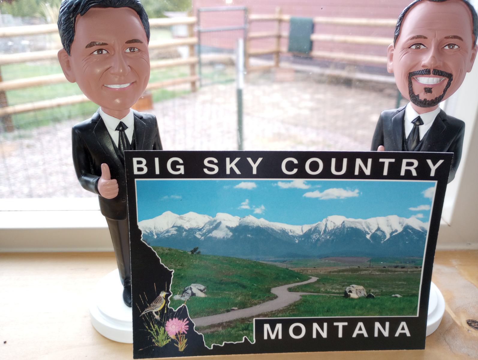 Little Danny & Little Jimmy off the grid in Montana!