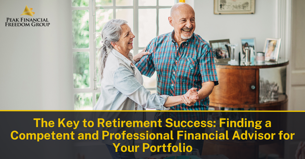 Choosing financial advisor for retirement